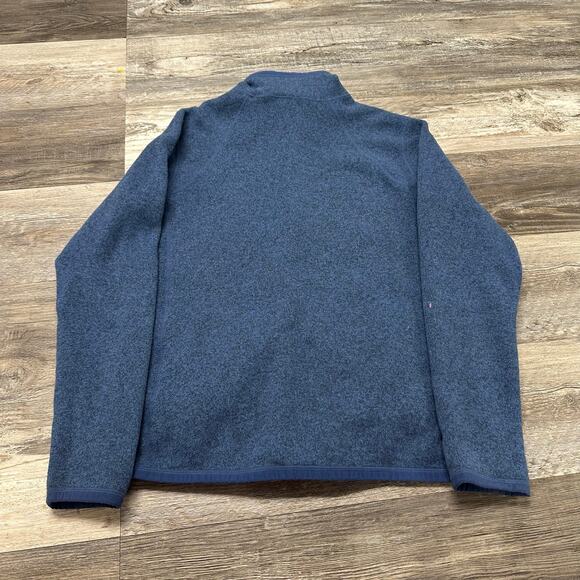 Nike ACG Jacket Blue Mens L Full Zip Athletic Fleece Heathered Bomber Outdoors - Picture 3 of 7